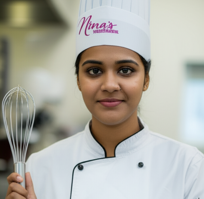 Chef Nina,  Our Expert Bakers